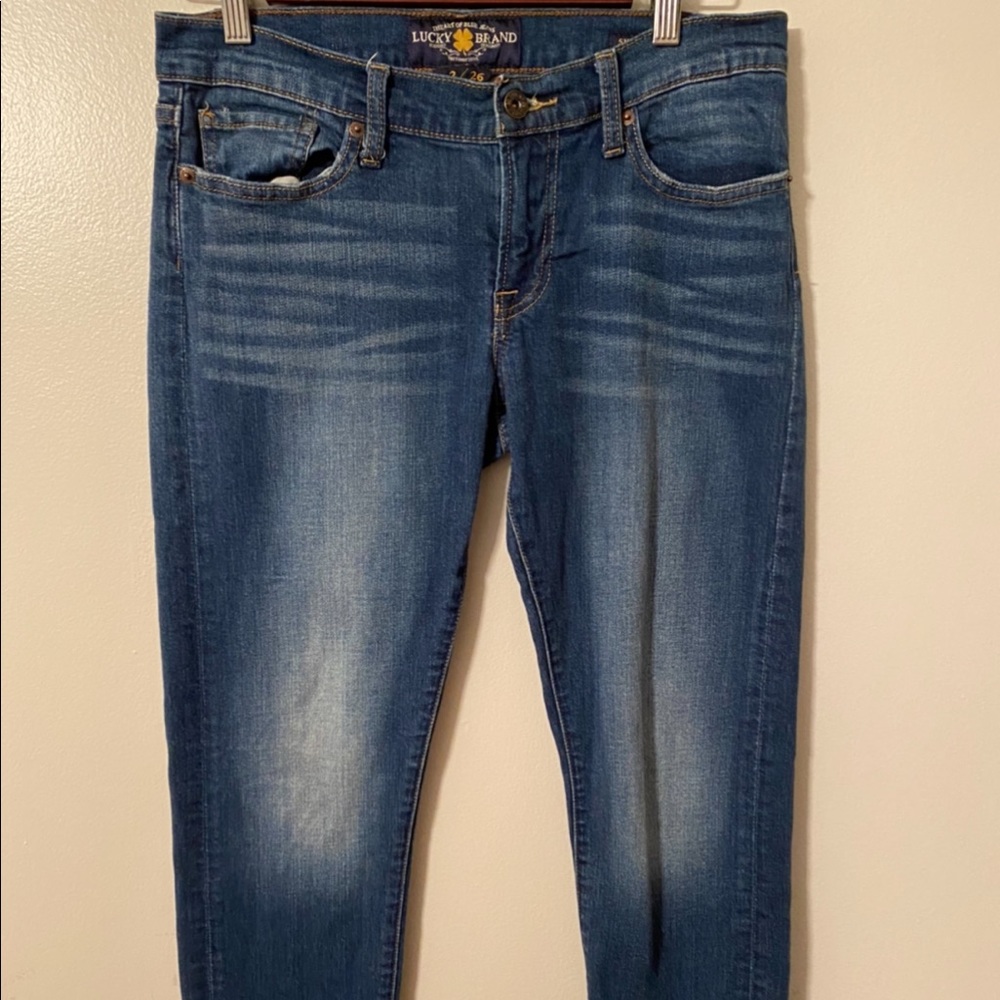 Lucky Brand Sienna Cigarette Skinny Jeans